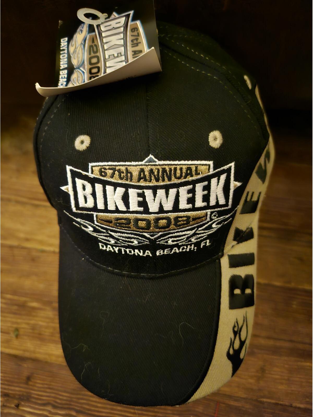 Nwt 2008 Official Bike Week Daytona Beach HatCap